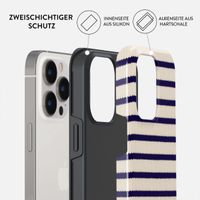Burga Tough Back Cover für das Apple iPhone 14 Pro - Old Money