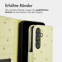 imoshion Design Klapphülle Samsung Galaxy S25 - Garden Stripes