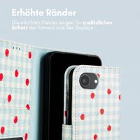 imoshion Design Klapphülle Apple iPhone 17e / 16e - Cherry Check