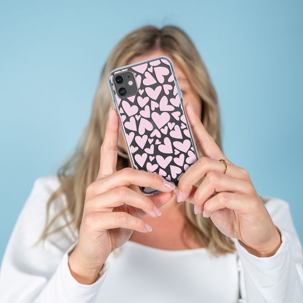 imoshion Design Hülle iPhone 11 Pro - Herzen - Rosa