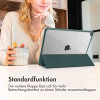 imoshion Trifold Hardcase Klapphülle für das Samsung Galaxy Tab S6 Lite (2020/2022/2024) - Grün