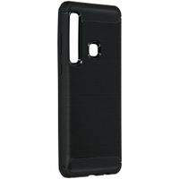 Brushed TPU Case Schwarz für das Samsung Galaxy A9 (2018)
