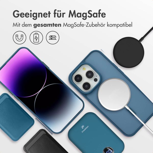 imoshion Color Guard Back Cover mit MagSafe für das iPhone 14 Pro - Dunkelblau