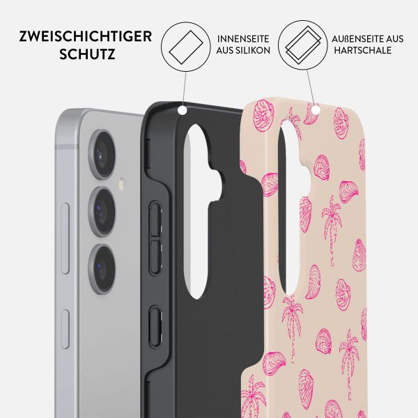 Burga Tough Back Cover für das Samsung Galaxy S24 - Beach Please