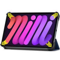 imoshion Trifold Klapphülle Apple iPad Mini 7 (2024) / iPad Mini 6 (2021) - Dunkelblau