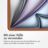 Accezz Schutzfolie aus gehärtetem Glas mit Applikator Apple iPad Pro 11 (2024) M4