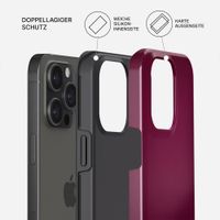 Burga Tough Back Cover MagSafe Apple iPhone 15 Pro - Dark Cherry
