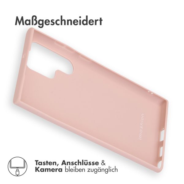 imoshion Color TPU Hülle für das Samsung Galaxy S22 Ultra - Dusty Pink