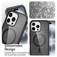 imoshion Sparkle Back Cover mit MagSafe Apple iPhone 16 Pro Max - Glitter Schwarz