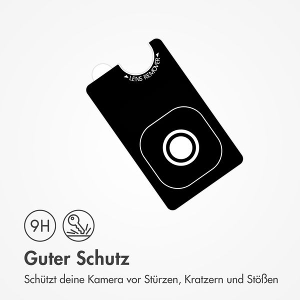 imoshion 2er Pack Kameraobjektivschutz für das Apple iPhone Air - Transparent