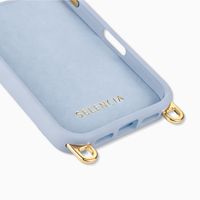 Selencia Rivièra Backcover mit MagSafe mit abnehmbaren Haken Apple iPhone 17 Pro Max - Powder Blue