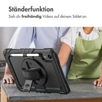 Accezz Robustes Back Cover mit Schultergurt Xiaomi Redmi Pad 2 - Schwarz