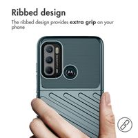 imoshion Thunder Backcover für das Motorola Moto G60 - Grün