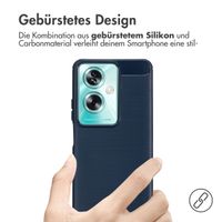 imoshion Brushed Back Cover für das Oppo A79 - Dunkelblau