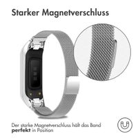 imoshion Mailändische Magnetarmband für das Samsung Galaxy Fit 2 - Silber