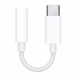 Apple USB-C auf 3,5 mm Jack Audio Adapter - Weiß