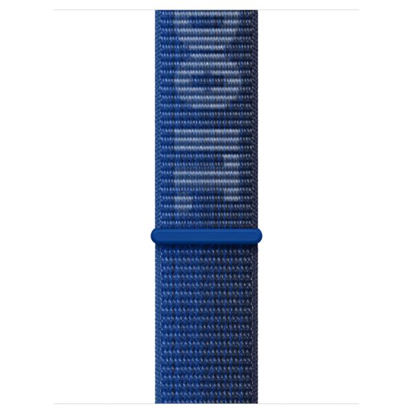 Apple Nike Sport Loop Armband für das  Apple Watch Series 1 t/m 9 / SE (38/40/41 mm) | Series 10 / 11 (42 mm) - Game Royal / Midnight Navy