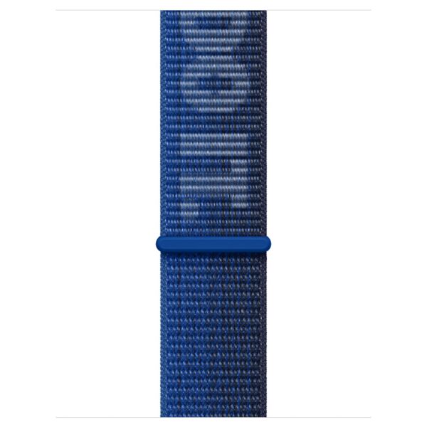 Apple Sport Loop Armband für das Apple Watch Series 1-9 / SE - 38/40/41 mm / Series 10 - 42 mm - Game Royal / Midnight Navy