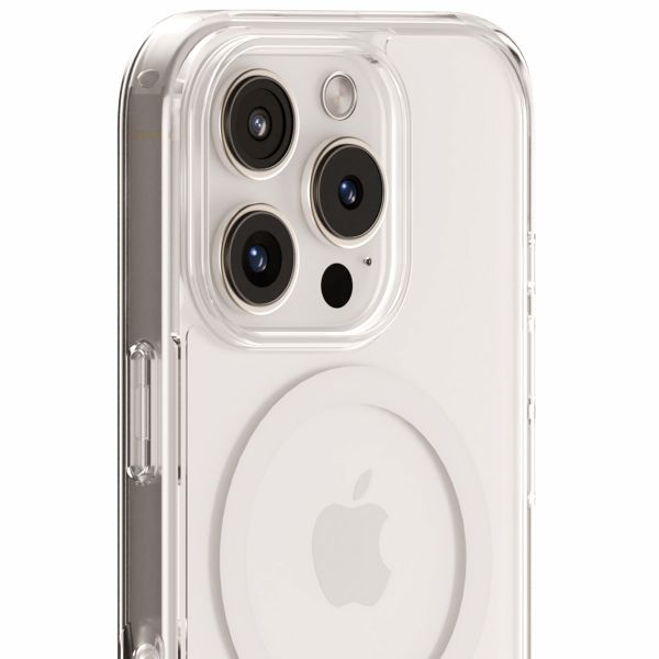 Holdit MagSafe Case für Apple iPhone 16 Pro Max - Transparent / White