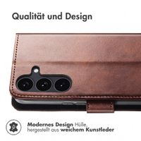 imoshion Luxuriöse Klapphülle Samsung Galaxy S26 FE - Dunkelbraun