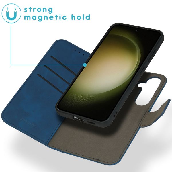 imoshion Entfernbare 2-1 Luxus Klapphülle Samsung Galaxy S24 - Blau