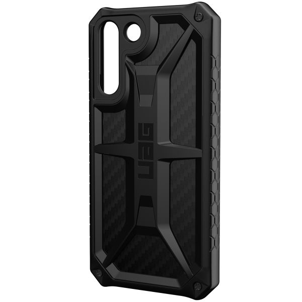 UAG Monarch Case für das Samsung Galaxy S22 Plus - Carbon Fiber