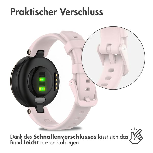 imoshion Silikonarmband für das Garmin Lily - Rosa