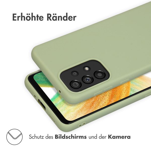 imoshion Color TPU Hülle für das Samsung Galaxy A33 - Olive Green