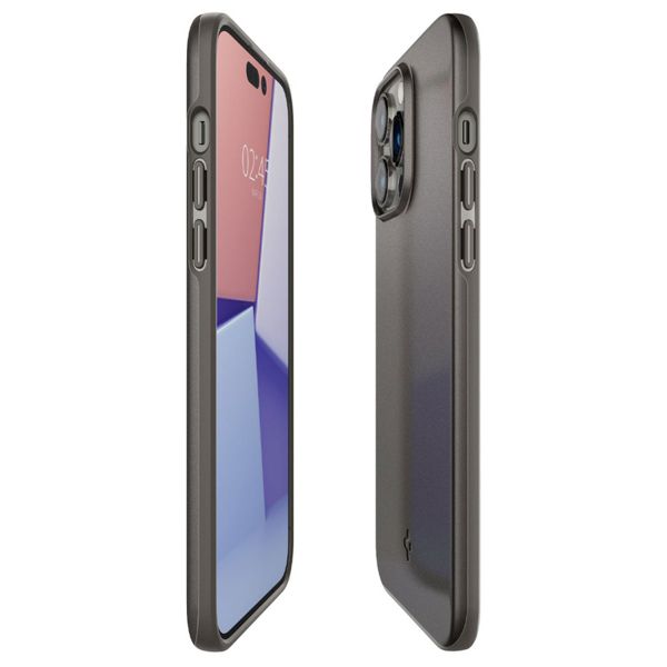 Spigen Thin Fit™ Hardcase für das Apple iPhone 14 Pro Max - Grau