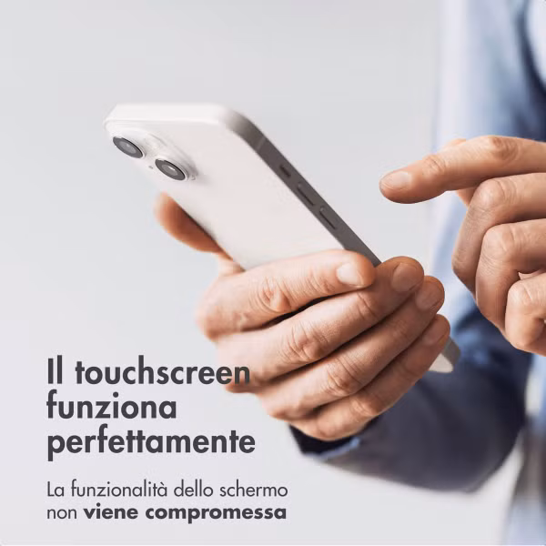 Accezz Gehärteter Glas-Schutz + Applikator Apple iPhone 15 Pro