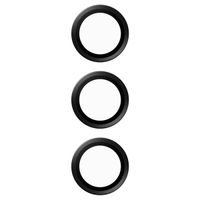 PanzerGlass Kameraprotektor Hoops Optic Rings für das Samsung Galaxy A25 (5G) - Black