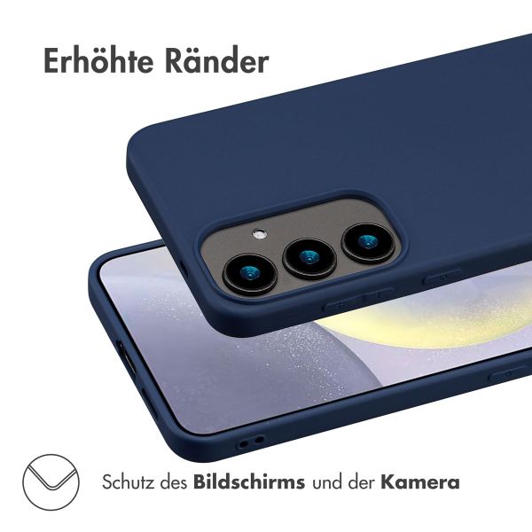 imoshion Color TPU Hülle für das Samsung Galaxy S25 Plus - Dunkelblau