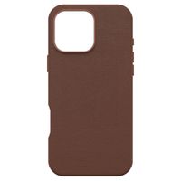 OtterBox Symmetry Cactus Leder Back Cover MagSafe für das iPhone 16 Pro Max - Rich Adobe Brown