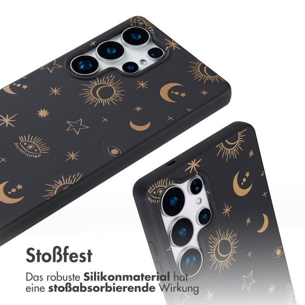 imoshion SilikonHülle design mit Band Samsung Galaxy S25 Ultra - Sky Black