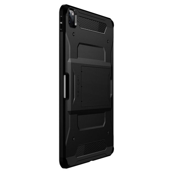 Spigen Tough Armor Pro Backcover für das iPad Pro 12.9 (2022) / Pro 12.9 (2021) - Schwarz