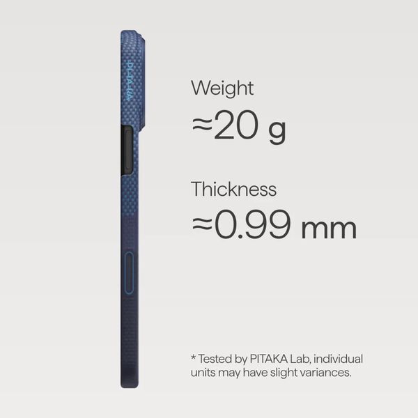 Pitaka Ultra Slim Case Apple iPhone 17 Pro - Over the Horizon