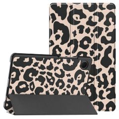 imoshion Design Trifold Klaphülle Samsung Galaxy Tab A11 / A9 8.7 Zoll - Leopard