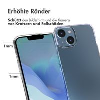 Accezz TPU Clear Cover für das Apple iPhone 14 - Transparent