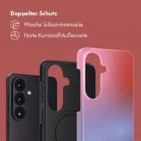 Selencia Vivid Rückabdeckung mit MagSafe Samsung Galaxy S26 FE - Gradient Soft Blush