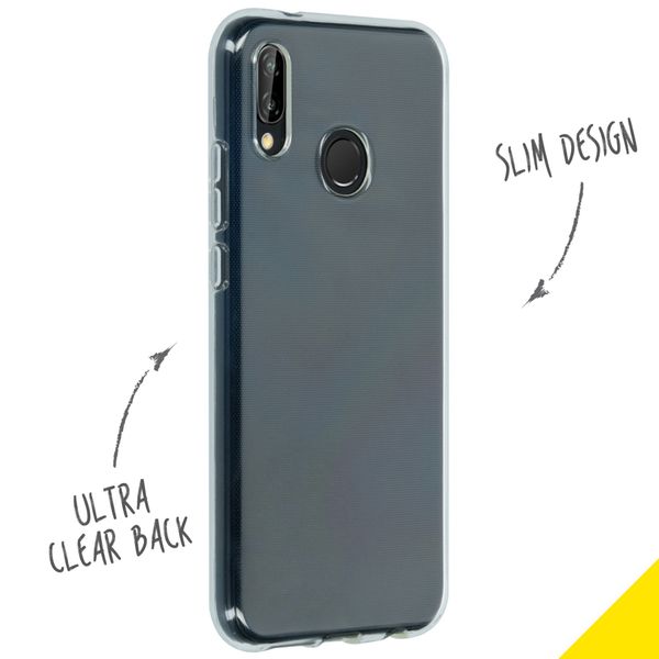 Accezz Clear TPU Backcover Huawei P20 Lite - Transparent