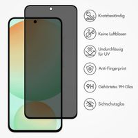 Accezz Privacy Displayschutz aus gehärtetem Glas Samsung Galaxy S24 FE / A36 / A56