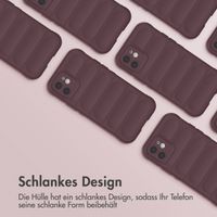 imoshion EasyGrip Back Cover für das iPhone 12 - Aubergine