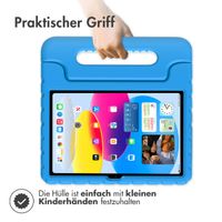 imoshion Schutzhülle mit Handgriff kindersicher für das iPad 11 (2025) 11 Zoll / iPad 10 (2022) 10.9 Zoll - Blau