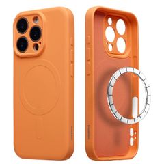 imoshion Color Back Cover mit MagSafe Apple iPhone 16 Pro - Neon Orange