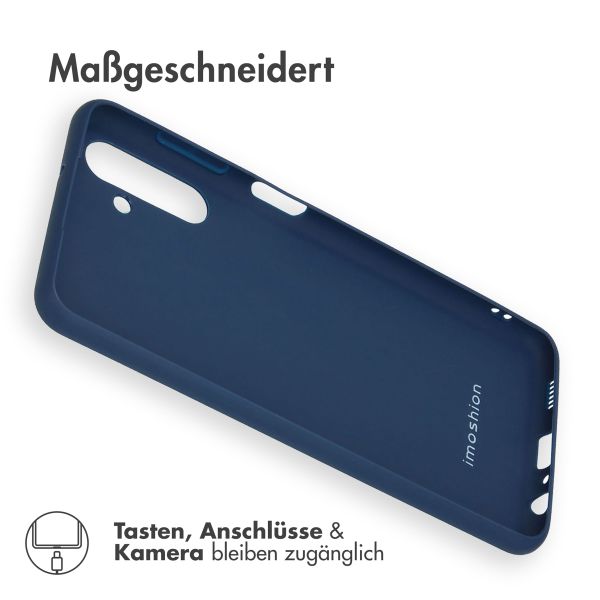 imoshion Color TPU Hülle für das Samsung Galaxy A13 (5G) / A04s - Dunkelblau