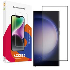 Accezz Full Cover Screen Protector aus gehärtetem Glas Samsung Galaxy S23 Ultra