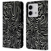 imoshion Design Klapphülle Xiaomi Redmi Note 13 (5G) - Black And White