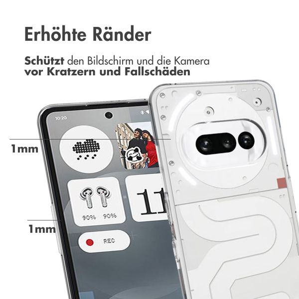 Accezz Clear TPU Backcover Nothing Phone (3a) - Transparent