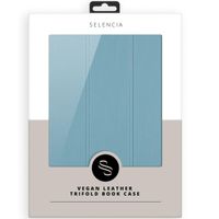 Selencia Trifold Klapphülle aus veganem Leder Galaxy Tab A 10.1 2019