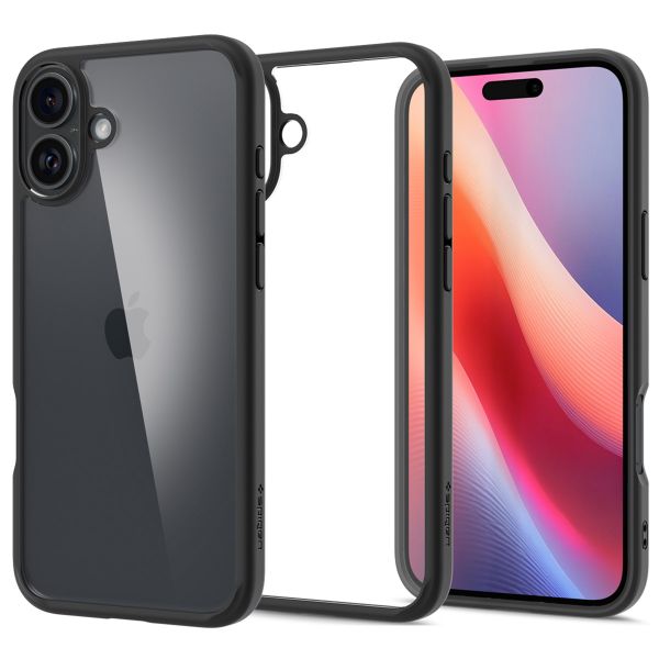 Spigen Ultra Hybrid™ Case für das iPhone 16 - Matte Black